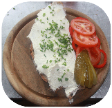 Topfenkäsebrot